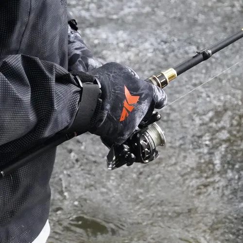 Miniatura 8 de KastKing IceRiver - Guantes de pesca 100% impermeables para hombres y mujeres, para pesca en clima frío y deportes al aire libre, ideales para pesca