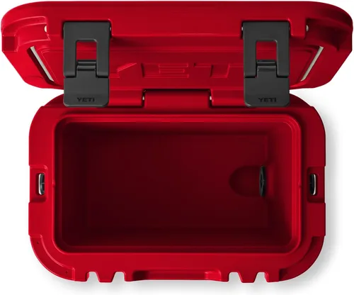 Miniatura 2 de YETI Roadie 15 - Enfriador duro con correa de hombro DoubleDuty Rojo rescate