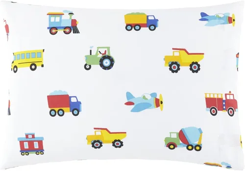 Miniatura 8 de Wildkin Funda de almohada 100% algodón para niños pequeños, hipoalergénica, suave y transpirable, dinosaurios jurásicos
