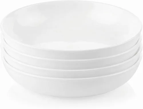 Miniatura 13 de Set de 6 platos rojos rubí para cena Corelle Livingware., Pack Platos de almuerzo, Blanco