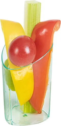 Miniatura 9 de Restaurantware Vasos de chupito de 3 onzas, 100 vasos de chupito redondos, con acabado Seagreen, vasos de chupito de plástico desechables para Verde