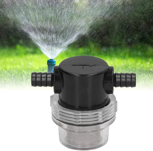 Miniatura 5 de Bomba de filtro de piscina, filtro de piscina sobre el suelo, bomba de filtro de cartucho, filtro de bomba de agua en línea Stainer Barb ABS 3/8in