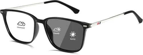 Miniatura 7 de Cyxus Gafas de bloqueo de luz azul para hombres y mujeres, cuadrados, TR90, marco antifatiga ocular, oficina, computadora, juegos, estudio 8208