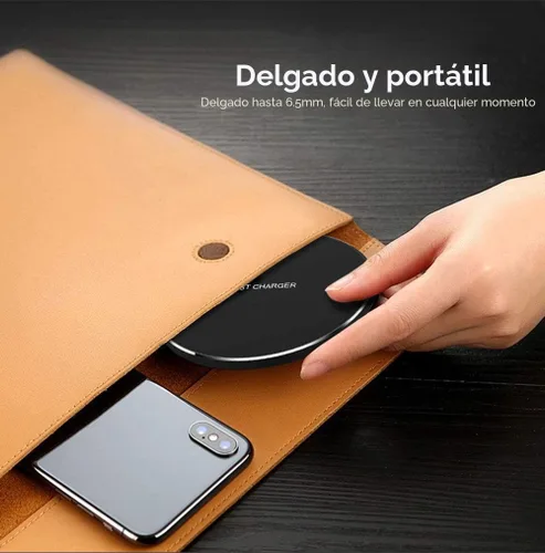 Miniatura 8 de Cargador inalámbrico rápido, almohadilla de carga inalámbrica de 20 W máx. compatible con iPhone 17/17 Pro/16/15/14/13/12/SE/XS Max/XR, AirPods