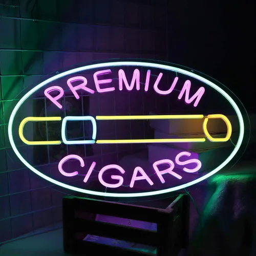 Miniatura 14 de Smoke Shop - Letrero de neón para publicidad de tienda de negocios, luz de cueva de hombre, decoración de bar o garaje, luz de vibraciones para pub