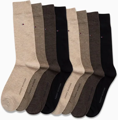 Miniatura 7 de Tommy Hilfiger Calcetines de vestir acolchados y transpirables de tela elástica para hombre, paquete de 8