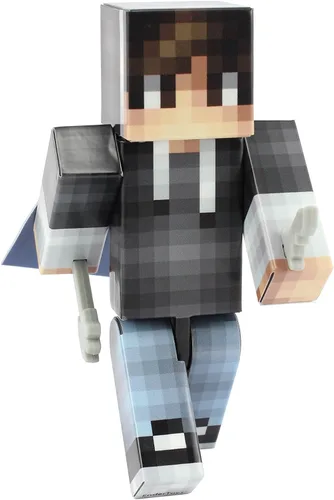 Miniatura 2 de EnderToys Figura de Acción del Chico con Sudadera con Capucha Negra