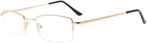 Miniatura 15 de Eyekepper Anteojos de lectura con bisagras de resorte con puente de titanio de memoria flexible para hombres y mujeres (negro, +0.50)