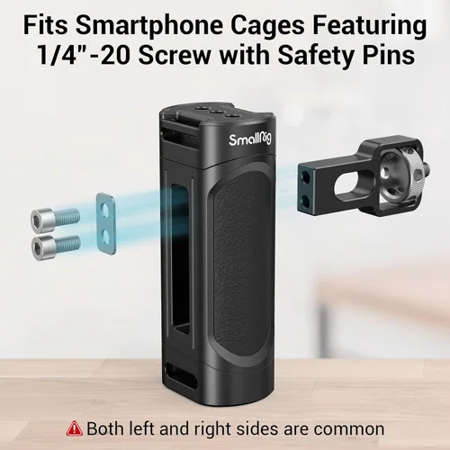 Miniatura 6 de SmallRig Mango lateral para teléfono inteligente Cage Phone Video Rig Ligero con 1/4 hilos - 2772