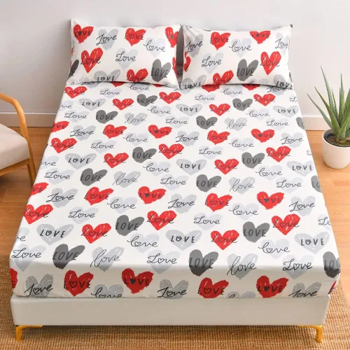 Miniatura 30 de Feelyou Juego de sábanas bajeras con estampado de mármol, tamaño Queen, elegante, de lujo, color negro, para niños, adolescentes, adultos