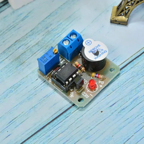 Miniatura 5 de Comimark 2 unids 12 V batería a bordo de bajo voltaje alarma zumbador bajo módulo de protección de voltaje