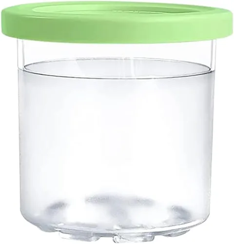 Miniatura 5 de Paquete de 4 pintas de helado de repuesto con tapa, compatible con la máquina de helados Ninja Creami: NC301, NC300, NC299AMZ Series
