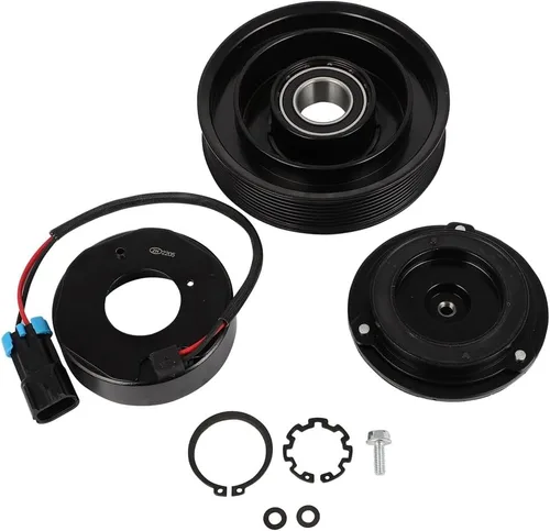 Miniatura 36 de cciyu Embrague del compresor de aire acondicionado 1993-1997 para Ford E-350 Econoline 7.3L 1993-1997 para Ford E-350 Econoline Club Wagon 7.3L