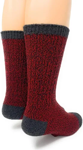 Miniatura 2 de WARRIOR ALPACA SOCKS - Calcetines de senderismo unisex de lana de alpaca para hombre y mujer