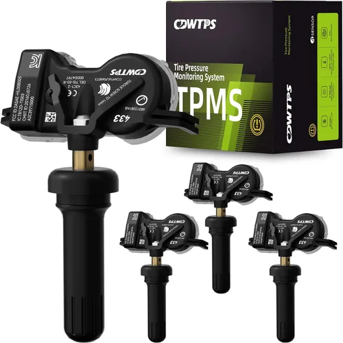Miniatura 10 de CDWTPS Sistema de monitoreo de presión de neumáticos TPMS Sensor 68252493AB 433HMz Fit Dodge Jeep (1 paquete)