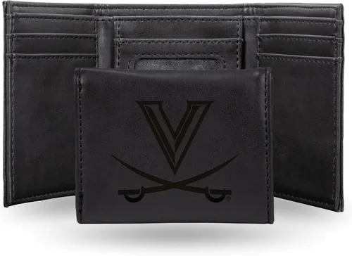 Miniatura 92 de NCAA Rico Industries - Billetera triple grabada con láser, con grabado láser, accesorio para hombre