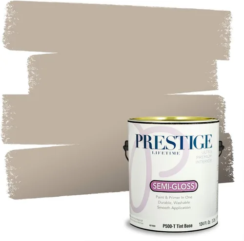 Miniatura 228 de Prestige Paints - 2 en 1, pintura base y pintura de exterior, P500-N-SW7020 SW6991-PCM