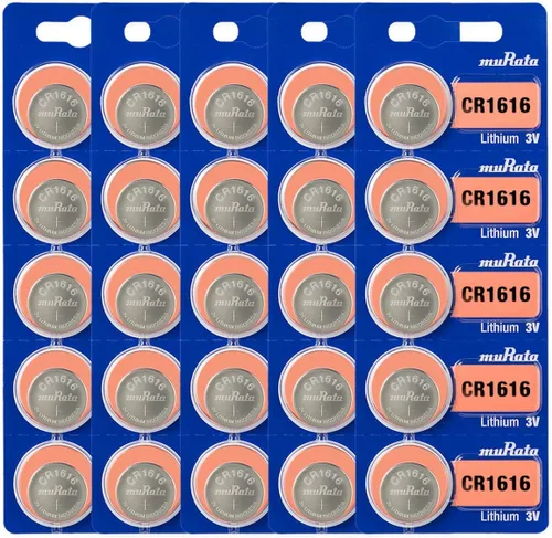 Miniatura 7 de Murata Batería CR1616 3V Litio Moneda Celda - Reemplaza Sony CR1616 (2 Baterías)