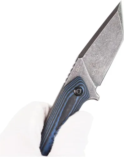 Miniatura 6 de MASALONG kni211 - Cuchillo recto táctico de hoja fija para acampar al aire libre, mango cómodo de acero D2 (negro)