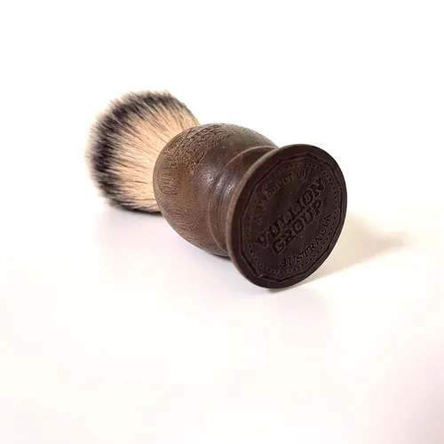 Miniatura 4 de Brocha de afeitar de madera para hombres de VIKINGS BLADE, con respaldo súper fuerte de nudo, mínima caída, espuma rápida, extremadamente suave y 5.