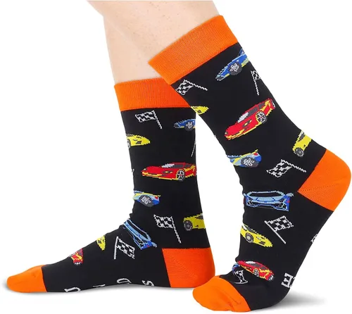 Miniatura 5 de Zmart Divertidos calcetines de golf para hombre, diseño de abogado de pesca, regalos de Navidad novedosos para jugadores de golfistas en paquete de 2