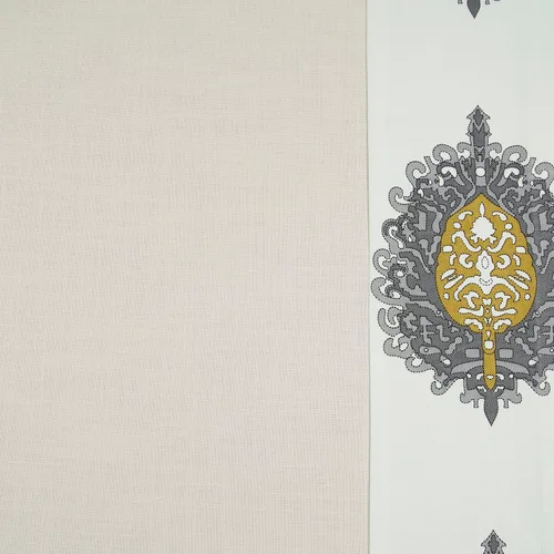 Miniatura 9 de HPD Half Price Drapes Cortinas de algodón sólido con bordes para dormitorio y sala de estar 50 X 84, DTCC-SB220614-84 (1 panel) Mayan Gold