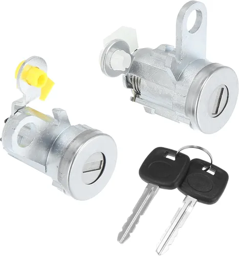 X AUTOHAUX Juego de cilindros para cerradura de puerta con 2 llaves para Toyota Tacoma 1995-2004 DL-107 DL108R Juego de cerradura de puerta