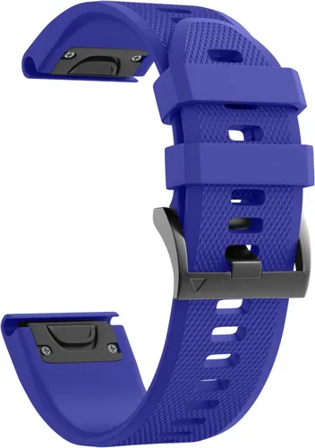 Miniatura 9 de NotoCity Correa Compatible para Reloj Fenix 5X de 26mm de Ancho de Silicona Suave para Fenix 8 51mm/Fenix 6X/Fenix 7X/Fenix 5X Plus/Fenix 6X Gris