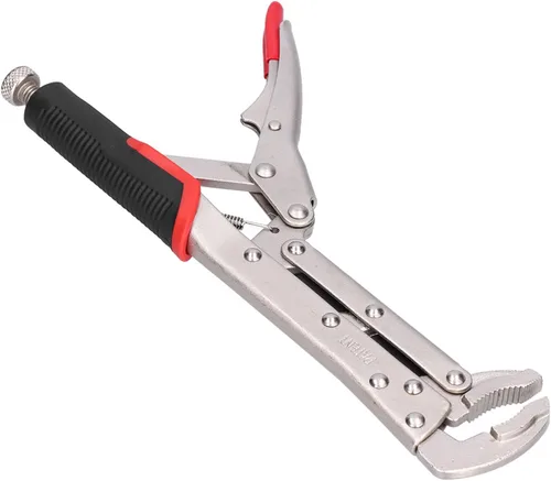 Miniatura 5 de Alicates de bloqueo extendidos, agarre de mandíbula curvado extra largo de 80 grados para carpintería, herramientas manuales para agarrar, sujetar