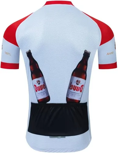 Miniatura 2 de Hombres Ciclismo Jersey Poliéster Negro Ciclismo Ropa Bike Jersey Manga Corta Camisetas