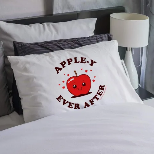Miniatura 3 de GRAPHICS & MORE Apple-y Happily Ever After Funny Humor Novelty Bedding Pillowcase