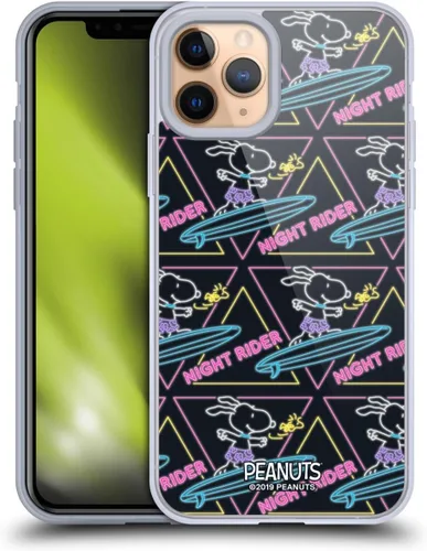 Miniatura 103 de Head Case Designs Peanuts Tropical Surf Snoopy Aloha Disco Gel Funda con licencia oficial [protección de grado militar] compatible con Apple iPhone