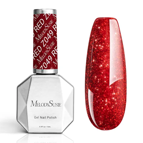 Miniatura 19 de MelodySusie Esmalte de uñas de gel grueso color rosa nude, 0.5 fl oz removible con remojo UV LED Funny Bunny esmalte de gel rosa, regalo de Navidad