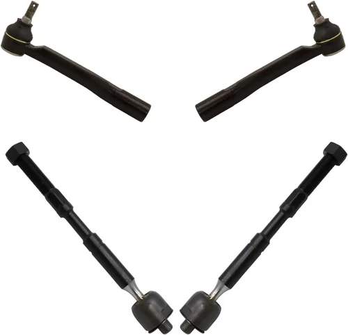 Miniatura 83 de TRQ Juego de barras de acoplamiento delanteras interiores y exteriores de 4 piezas compatible con Jeep Cherokee 1991-2001 y Comanche 91-92