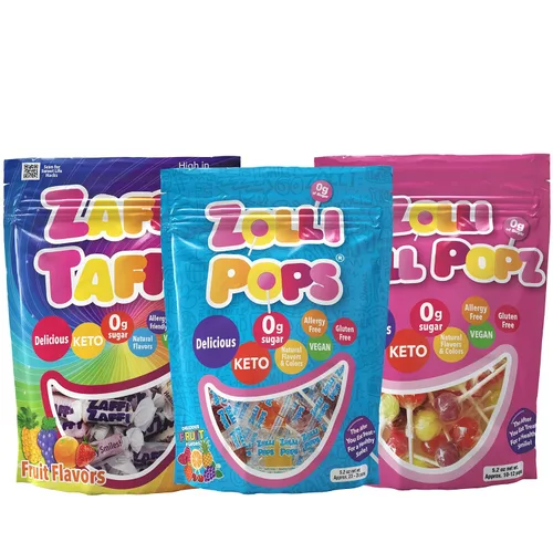 Miniatura 14 de Zollipops The Clean Teeth Pops Gabby's Dollhouse - Paletas anticaries, Ball Popz, paquete de 2 unidades de 10.4 onzas