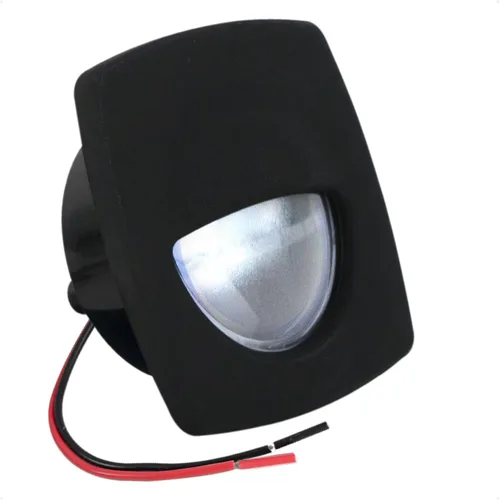 Miniatura 10 de Five Oceans - Luz LED de pasadizo para embarcación, luces LED azules de cortesía marinas, cuadradas para interior de barco, cubierta, cabina