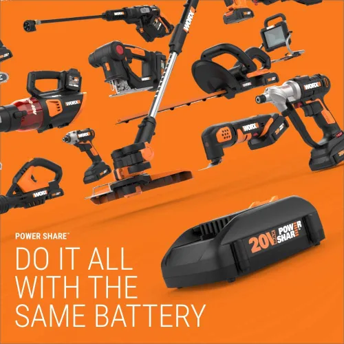 Miniatura 5 de WORX 20V Power Share 320 PSI Hidrolavadora Hydroshot - WG620.9 (Solo herramienta)