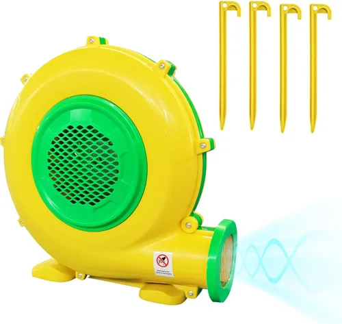 Miniatura 7 de Soplador de Casa de Rebote de 750W, Potente Soplador de Aire para Inflables, Soplador de Bomba de Ventilador Portátil para Casa de Burbujas