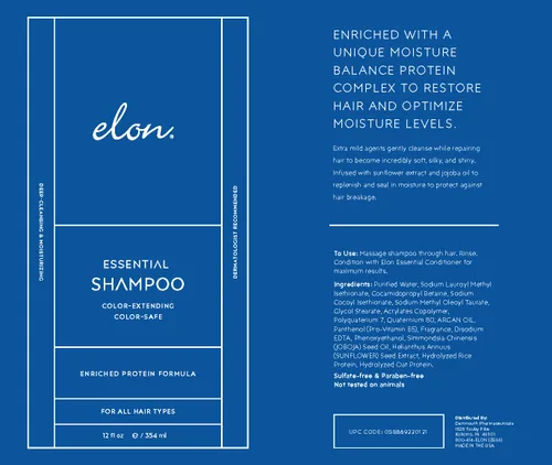 Miniatura 8 de Elon Set de champú y acondicionador sin sulfato (12 onzas) – Champú para cabello teñido para extender el color – Acondicionador para el cabello seco