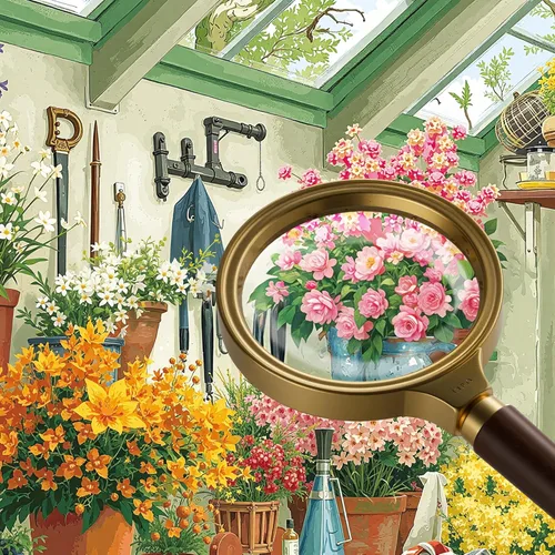 Miniatura 7 de Rompecabezas de Cobertizo de Jardín de 1000 Piezas para Adultos - Arte Desafiante de Cobertizo de Trasplante e Invernadero, Acabado Mate Premium