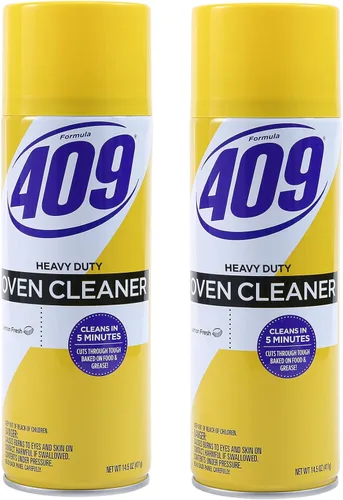 Miniatura 9 de 409 Spray limpiador de horno en aerosol sin humos, aroma fresco, corta la grasa en la parrilla y la estufa, limpia en 5 minutos, potente limpieza