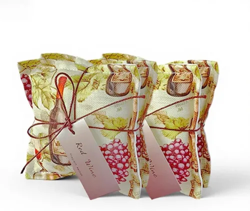 Miniatura 18 de AUCUDA Paquete de 4 bolsas perfumadas de cedro para cajones y armarios, paquetes de popurrí para ropa de mujer, almohada de malla con fragancia