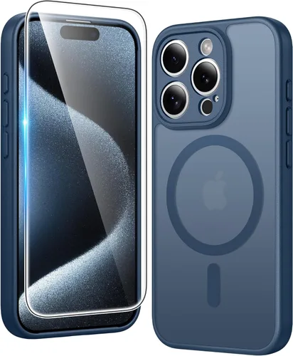 Miniatura 1146 de FNTCASE Funda para iPhone 13 Pro-Max: Fundas magnéticas transparentes compatibles con Magsafe Slim anti amarillamiento protección contra caídas