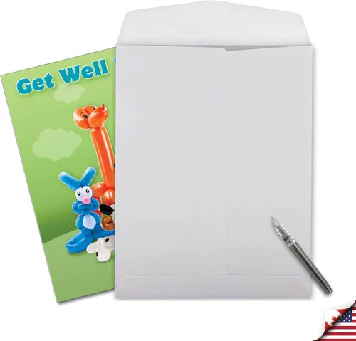 Miniatura 6 de The Best Card Company - Tarjeta de recuperación jumbo (8.5 x 11 pulgadas) - Felicitación Big Feel Better Soon - Balloon Babies J7045LGWG-US