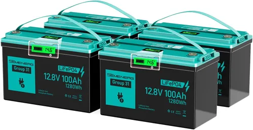 Miniatura 10 de Batería de litio de 12 V 6 Ah, más de 3000 ciclos LiFePO4 BMS integrado de 10 A, ciclo profundo de 6 Ah, ideal para suministro de iluminación