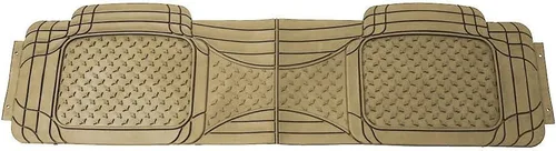 Miniatura 6 de Alfombrillas para automóviles color tostado beige sólido ClimaProof protección para todas las estaciones ajuste universal para la mayoría