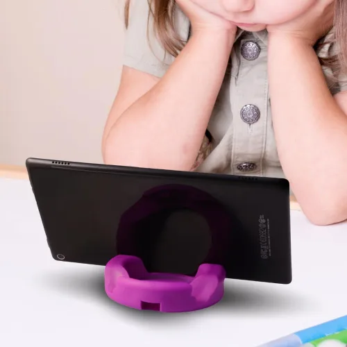 Miniatura 12 de GoDonut Plus+ - Soporte para teléfono inteligente y tableta, compatible con fundas Lager con acceso al puerto de carga, para uso en el trabajo