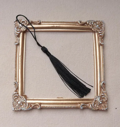 Miniatura 4 de SOWAKA 30 piezas de mini borlas suaves con lazo para manualidades, proyectos de manualidades, aretes, fabricación de joyas, recuerdo, graduación