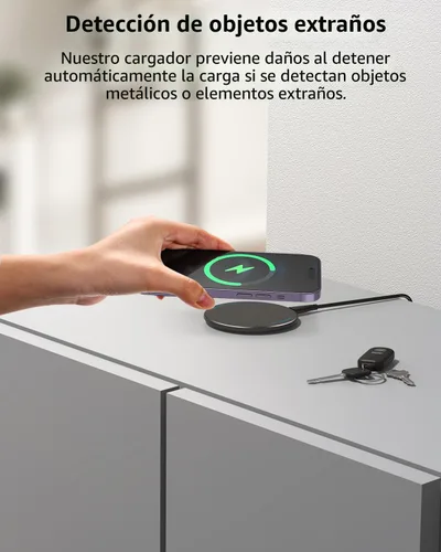 Miniatura 7 de Cargador inalámbrico delgado W10 de TOZO
