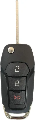 Miniatura 4 de Repuesto para 2015 - 2019 Ford F-150 F-250 350 Llavero remoto sin llave, llavero plegable 164-R8130 N5F-A08TAA; por AUTO KEY MAX (Par)